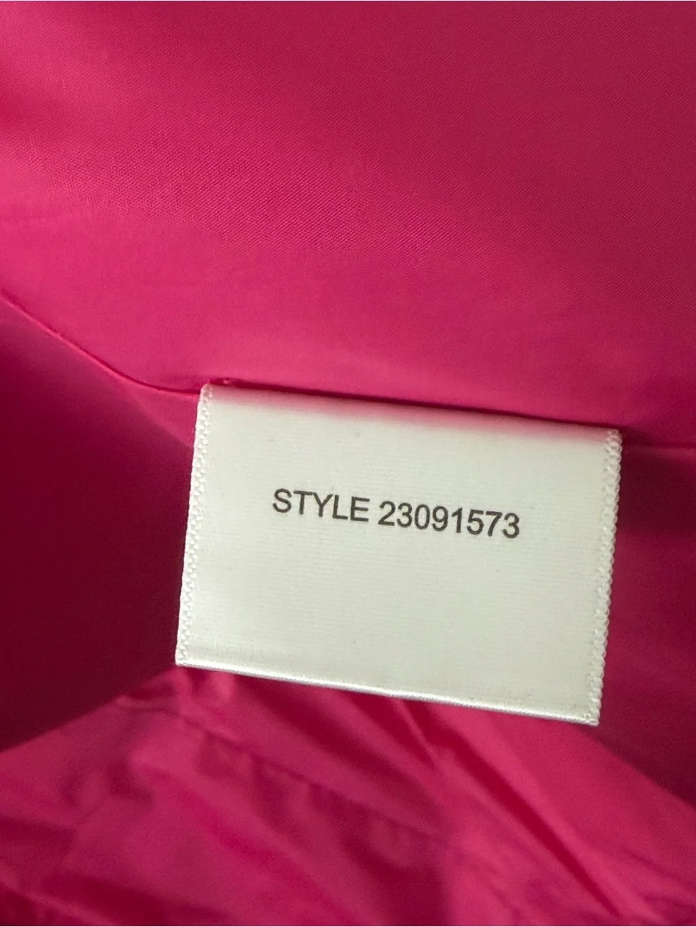 Tory Burch Hot Pink Quilted Puffer Vest Size XS With Two Pockets